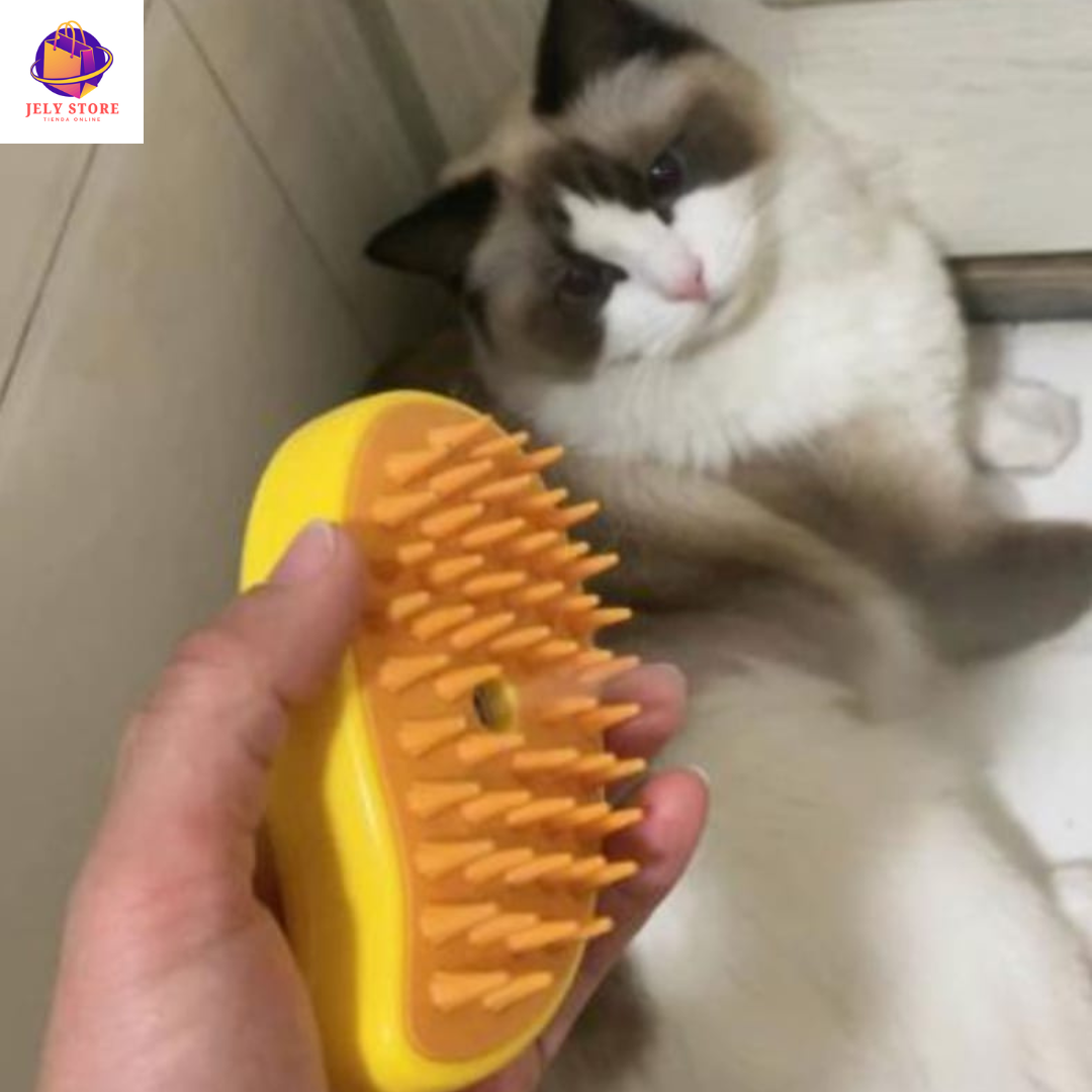Cepillo de vapor 3 en 1 para Mascotas